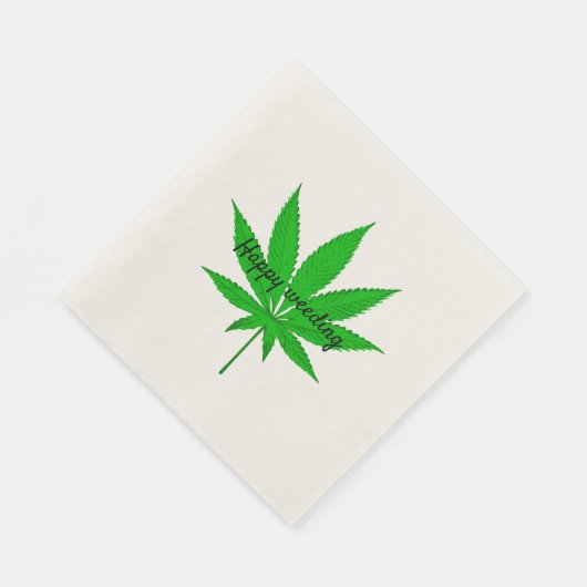 Happy Weeding Wedding Pub Serviette (Ecke)