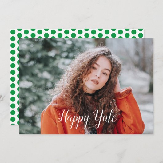 Happy Weihnachten (Vorne/Hinten)