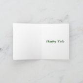 Happy Weihnachten Card (Innenseite)