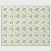 Happy Weihnachten Yall Southern Christmas Pagan Geschenkpapier (Flach)