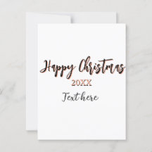 Happy Weihnachts pfirsichfarben Jahr Details Holi