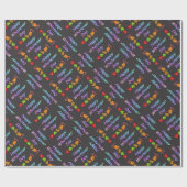 Happy Welcher Tag Geschenkpapier (Flach)