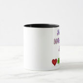 Happy Welcher Tag Tasse (Zentrum)