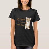 Happy Welsh Corgi Pembroke - CORGI MAMA T-Shirt (Vorderseite)