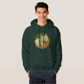 Happy Westie on Nature Trail Hoodie (Vorne ganz)
