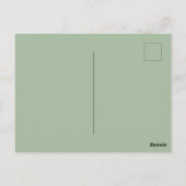 Happy Westie on Nature Trail Postkarte (Rückseite)