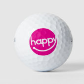 Happy Wilson Ultra 500 Distance Golf Ball (Vorderseite)