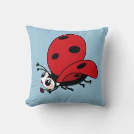 Happy Wings Ladybug Kissen