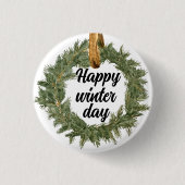 Happy Winter Day Button (Vorderseite)