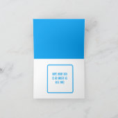 Happy Winter Geburtstag Karte (Innenseite)