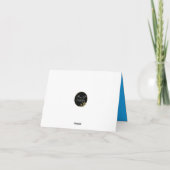 Happy Winter Geburtstag Karte (Rückseite)