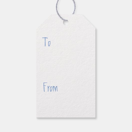 Happy Winter gift tags Geschenkanhänger (Rückseite)