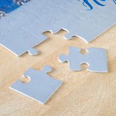 Happy Winter Holidays Blue Puzzle (Seite)