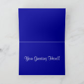 Happy Winter Solstice Feiertagskarte (Innenseite)