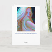 Happy Winter Solstice Karte (Rückseite)