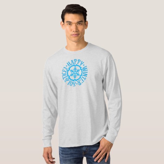 Happy Winter Solstice! T-Shirt (Vorne ganz)