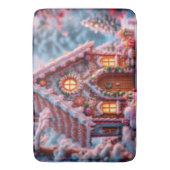 Happy winter with Christmas  Badematte (Vorderseite Vertikal)