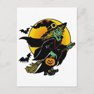Happy Witch Postkarte