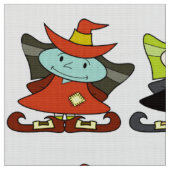 Happy Witch Trio Stoff (Nahaufnahme)