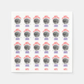 happy witches night demon animal serviette (Vorderseite)