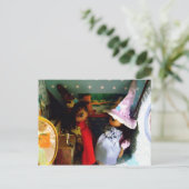 Happy Witches Postkarte (Stehend Vorderseite)