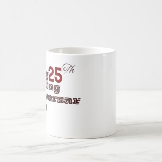 HAPPY WOEEEEING ANNIVERSERY KAFFEETASSE (Mittel)