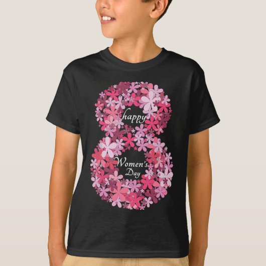 Happy Women's Day 2022 Gender Equality Break the B T-Shirt (Vorderseite)