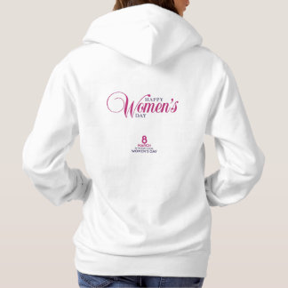 happy women's day 2026 hoodies celebration