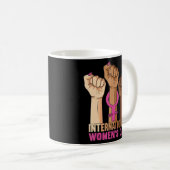 Happy Women's Day 8 März 2022, International Wome Kaffeetasse (VorderseiteRechts)