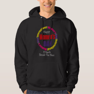 Happy Women's Day 8 März 2022 Internationale Fraue Hoodie