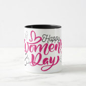 Happy Women's Day 8 März | Internationale Frauen Tasse (Zentrum)