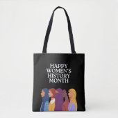 Happy Women's History Month Tasche (Vorderseite)