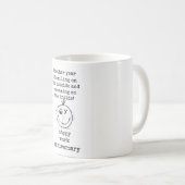 Happy Work Anniversary, Coworker, Boss Gift Tasse (VorderseiteRechts)