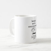 Happy Work Jubiläum, Coworker Gift Kaffeetasse (Vorderseite Links)