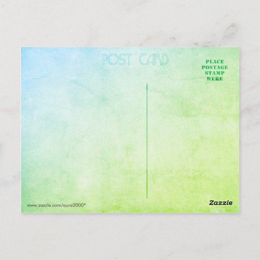 Happy World Environment Day (Text anpassbar) Postkarte (Rückseite)