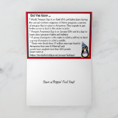 Happy World Pinguin Day 25. April Karte (Innenseite)