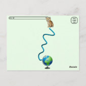 Happy World Postcard Day from Tuffy McStuff - Cat Postkarte (Rückseite)