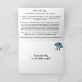 Happy World UFO Day 24. Juni oder 2. Juli Karte (Innenseite)