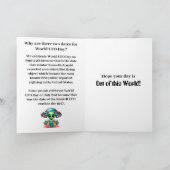 Happy World UFO Day Karte (Innenseite)