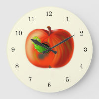 Happy Worm in Red Apple