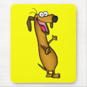 Happy Würstchen Mousepad (Vorne)