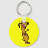 Happy Würstchen Schlüsselanhänger (Vorderseite)