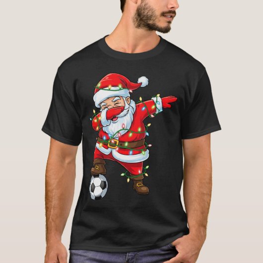 Happy Xmas Dabbing Weihnachten T-Shirt (Vorderseite)