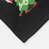 Happy Xmas Labubu Lover Niedlich Labubu The Monste Fleecedecke (Ecke)