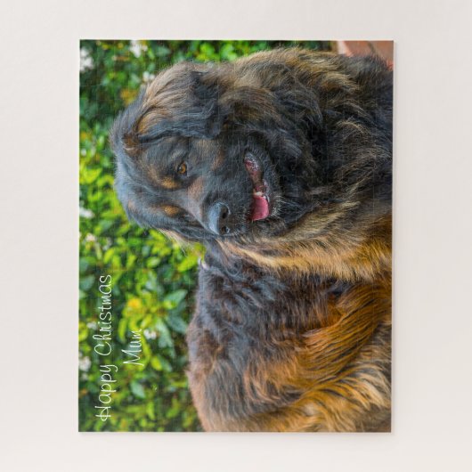 Happy Xmas Mama. Puzzle (Vertikal)