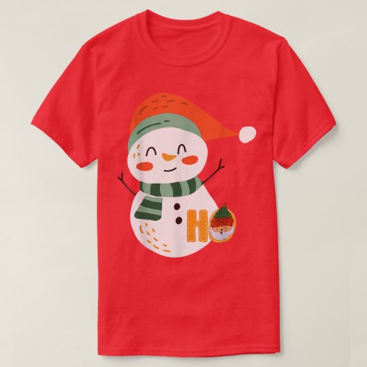 Happy Xmas Party 2022 Matching Snow Bear Special E T-Shirt (Design vorne)