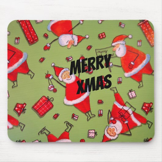 Happy Xmas Santa Mousepad (Vorne)