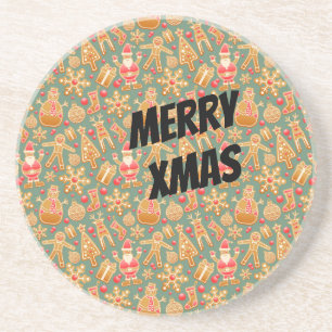 Happy Xmas Symbols Untersetzer
