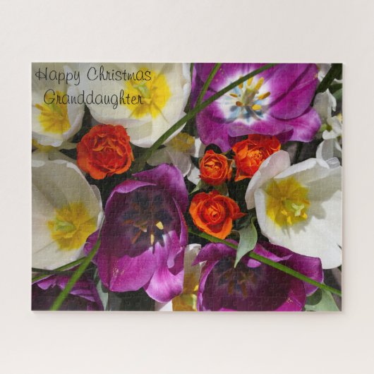 Happy Xnas Grandtochter. Puzzle (Horizontal)