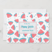 Happy Yalda Night Celebrations Einladung (Vorderseite)